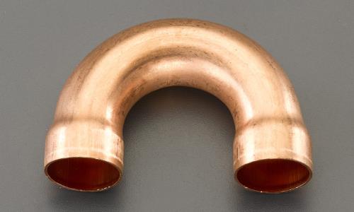 ESCO（エスコ） 12.7 x 50mm 銅管Ｕベント EA432BK-1