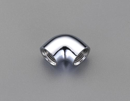 カクダイ Rc1/2”xRc1/2” 給水管エルボ(ｸﾛﾑﾒｯｷ) 6125A-13