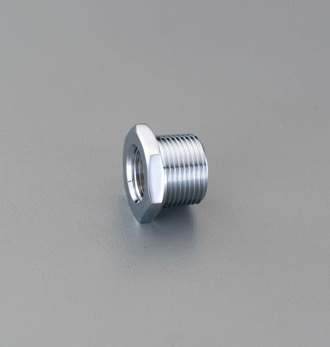カクダイ Rc1/2”xR 1 ”  給水管用ブッシング(ｸﾛﾑﾒｯｷ) 6167A-25x13