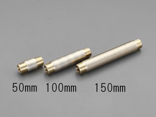 カクダイ R 3/4” x 50mm 長ニップル(砲金) 616-606-50