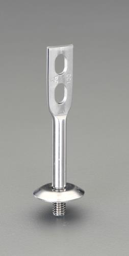 アカギ 3/8”x 50mm 立バンド用取付足(ｽﾃﾝﾚｽ製) A10392-0017