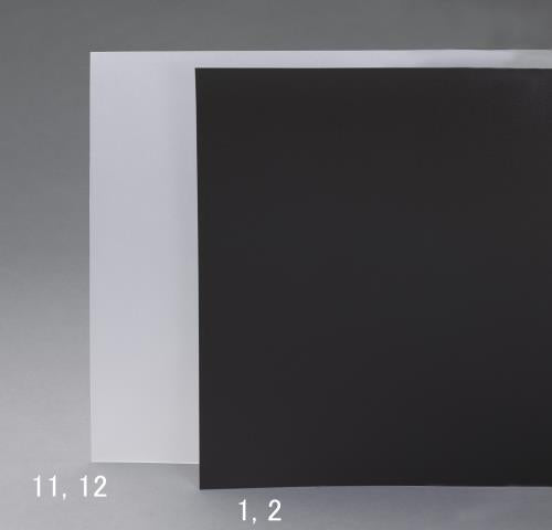 ESCO（エスコ） 565x980x0.75mm ＰＰ板(黒/10枚) EA440DY-2