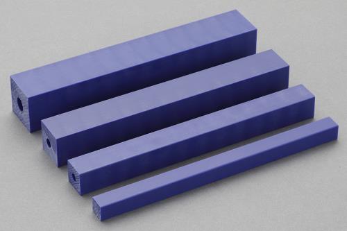 ESCO（エスコ） 20x20x500mm ポリ塩化ビニール角材 EA441EC-20