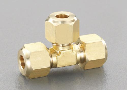 ESCO（エスコ） F3/8”xF3/8”xF3/8” フレアーチーズ EA442AG-3