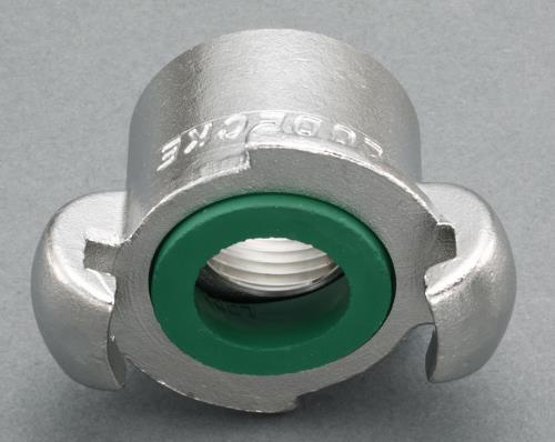 ESCO（エスコ） G 3/8” 雌ねじカップリング(ｽﾃﾝﾚｽ製) EA462CA-103