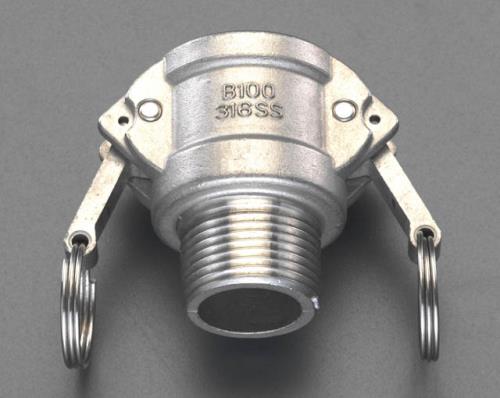 ESCO（エスコ） R  3”   雄ねじカップリング(ｽﾃﾝﾚｽ製) EA462DM-30