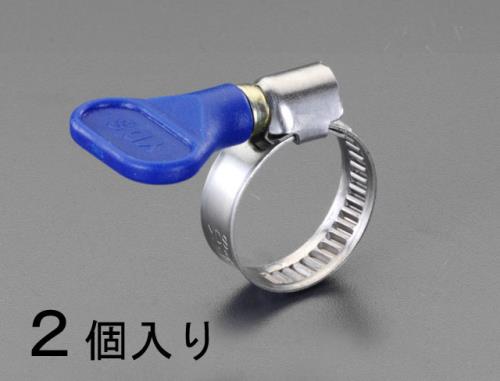 ESCO（エスコ） 50- 70mm 手締めホースｸﾗﾝﾌﾟ(ｽﾃﾝﾚｽ製/2個) EA463HB-52