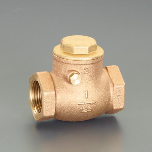 ESCO（エスコ） 2･1/2” スイングチャッキバルブ(青銅製) EA465A-75