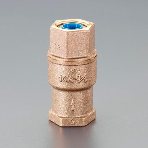 ESCO（エスコ） Rc 1/2”  ﾘﾌﾄﾁｬｯｷﾊﾞﾙﾌﾞ(給水用/竪形/青銅製 EA465BA-4