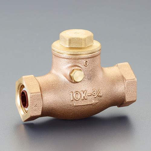 ESCO（エスコ） Rc 1/2”  ｽｲﾝｸﾞﾁｬｯｷﾊﾞﾙﾌﾞ(給水用/青銅製) EA465BC-4
