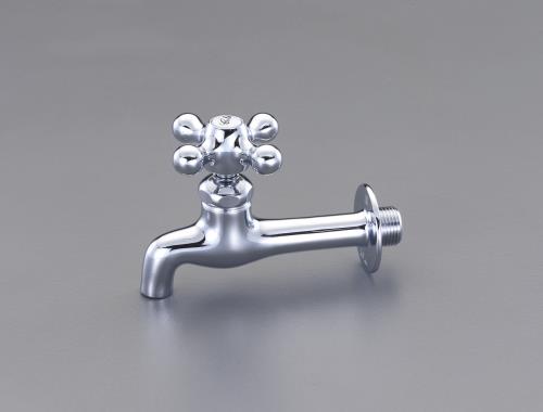 カクダイ PJ 1/2” 胴長横水栓 7020F-13