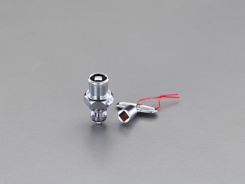 カクダイ W24-20T 共用栓上部 (かぎ付) 792-062