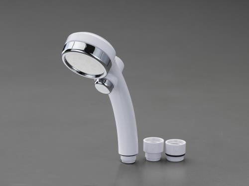 カクダイ G1/2” シャワーヘッド(ｽﾄｯﾌﾟ付) 356-910-W