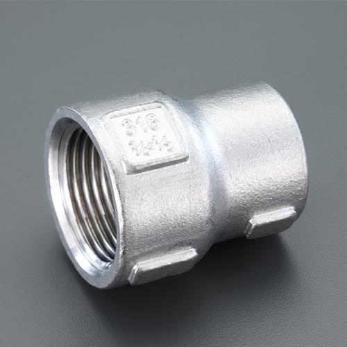 オンダ製作所 Rc 1/2” x Rc 1/4” 異径ソケット(ｽﾃﾝﾚｽ製) SMRS-1508