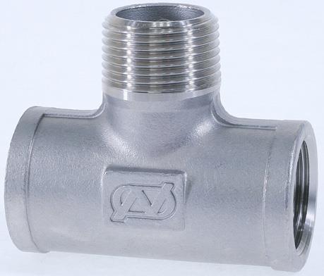 ESCO（エスコ） Rc3/4”xR3/4”xRc3/4” ｻｰﾋﾞｽチーズ(ｽﾃﾝﾚｽ製) EA469AY-6