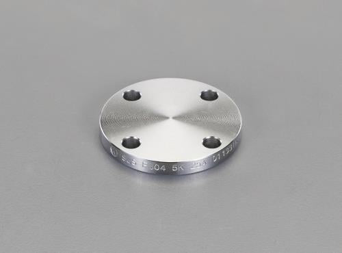 ESCO（エスコ） 2･1/2”/10K 溶接閉止フランジ(ｽﾃﾝﾚｽ製) EA469FL-24A