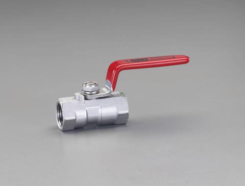 ESCO（エスコ） Rc 3/8”  ボールバルブ(ｽﾃﾝﾚｽ製) EA470AE-3