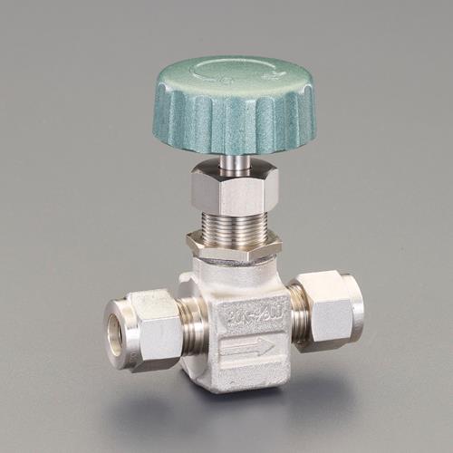 ESCO（エスコ） 1/2” ニードルバルブ(ｽﾃﾝﾚｽ製) EA470CN-304