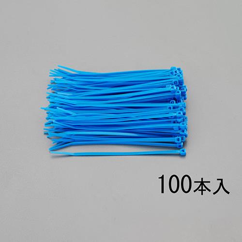 ESCO（エスコ） 300x 4.8mm 結束バンド(青/100本) EA475D-300S