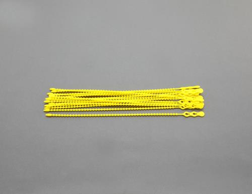 ESCO（エスコ） 310mm 結束バンド(ﾋﾞｰｽﾞﾀｲﾌﾟ/黄/15本) EA475FK-311