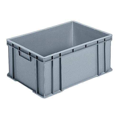 ESCO（エスコ） 658x448x268mm/64.2L コンテナ(ｸﾞﾚｰ) EA506AF-33
