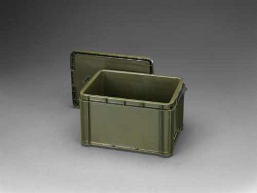 ESCO（エスコ） 568x406x326mm 道具箱(ﾊﾞｯｸﾙ付/OD色) EA506LS-12