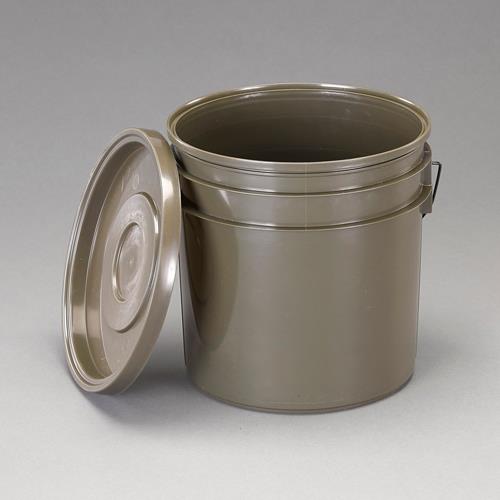 ESCO（エスコ） φ329x332mm/19.6L 密閉容器(ﾎﾟﾘｴﾁﾚﾝ製/OD) EA508AB-21