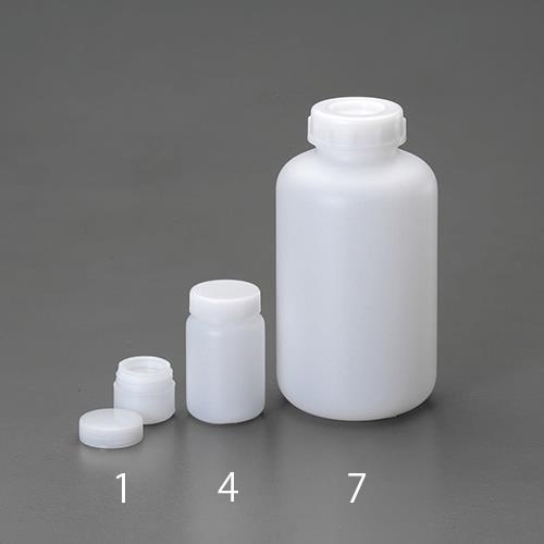 瑞穂化成工業 φ 49x 80mm/100ml 広口ﾎﾟﾘ容器(中蓋付/10ｺ 0083