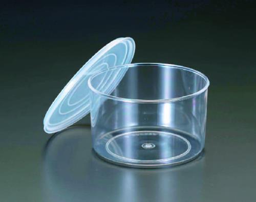 ESCO（エスコ） φ110x68mm/550ml シール容器(ﾎﾟﾘｴﾁﾚﾝ) EA508AM-4