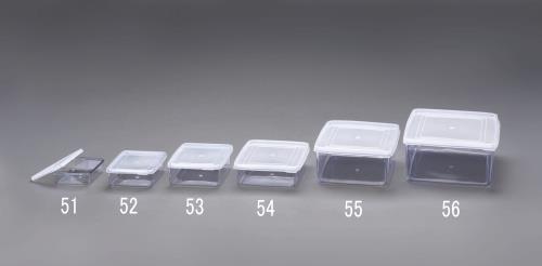 ESCO（エスコ） 115x 83x29mm/200ml シール容器(角型) EA508AM-51