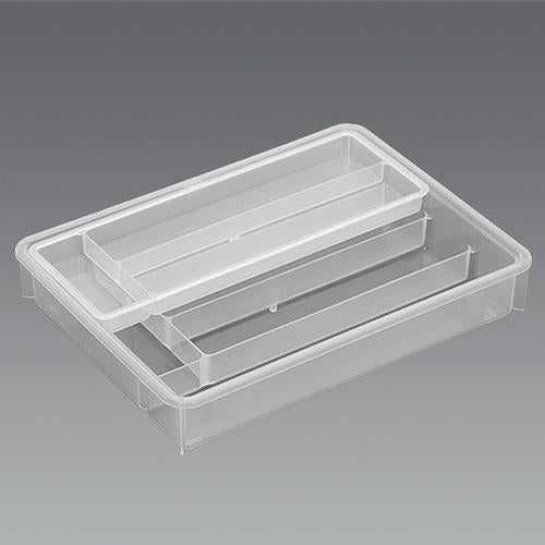 ESCO（エスコ） 315x237x56mm 整理用ﾄﾚｰ(2段/ﾎﾟﾘﾌﾟﾛﾋﾟﾚﾝ) EA508FC-58