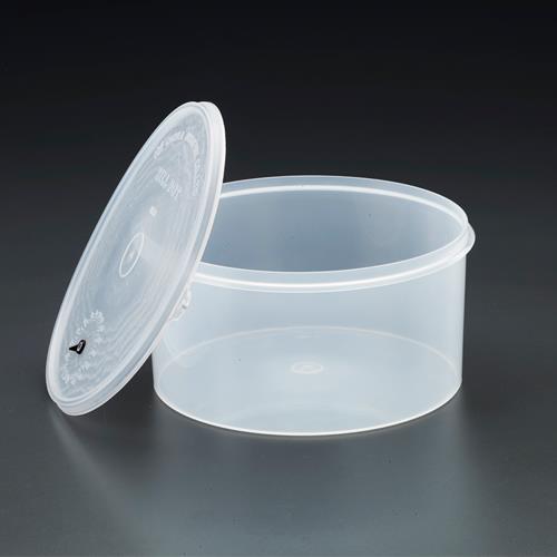 ESCO（エスコ） φ265x150mm/ 6.3L 保存容器(丸型) EA508FC-7