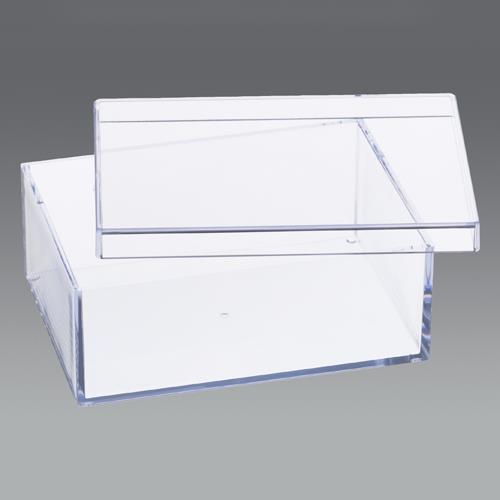 ESCO（エスコ） 146x106x 56mm/602ml 小物ｹｰｽ(ﾌﾀ付/ｽﾁﾛｰﾙ製 EA508FD-2