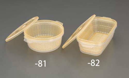 ESCO（エスコ） 251x130x81mm/1300ml 保存容器(ｻﾞﾙ付) EA508TC-82