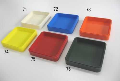 ESCO（エスコ） 70x70mm/赤 角･パーツトレー EA519WA-75