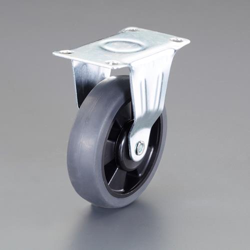 ESCO（エスコ） 100mm 固定金具キャスター(EA520BK-1用) EA520BK-101
