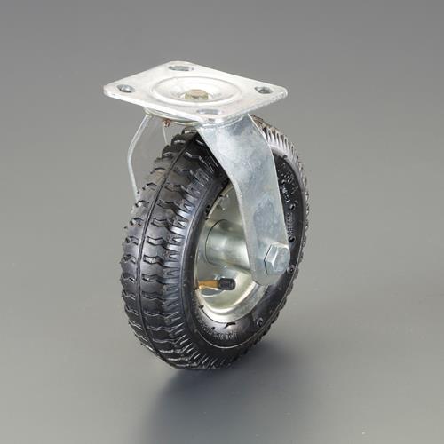ESCO（エスコ） 200mm 自在金具キャスター(EA520BK-5用) EA520BK-205