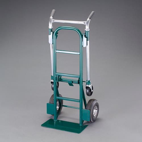 ESCO（エスコ） 520x1220mm/400kg ﾊﾝﾄﾞﾄﾗｯｸ兼用カート EA520HA-3