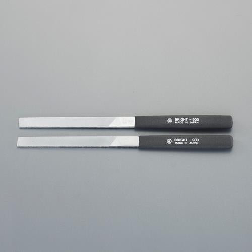 ESCO（エスコ） 215mm やすり(2本組/ｸﾛﾑｺｰﾃｨﾝｸﾞ/平/荒-油目 EA521PH-45