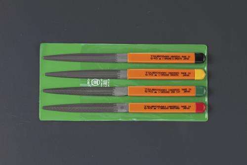 ESCO（エスコ） 215mm やすり(半丸･4本組/粗･中･細･油目) EA521TN-11