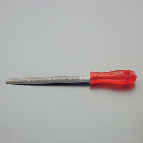 ESCO（エスコ） 250mm 鉄工やすり(ｽﾃﾝﾚｽ用･半丸/粗中目) EA521TR-250BS