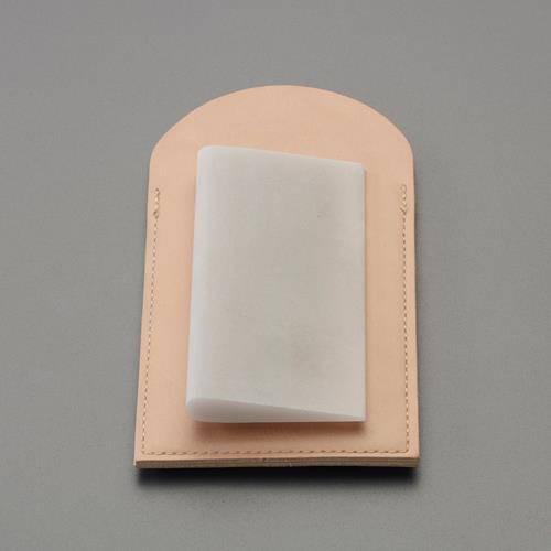ESCO（エスコ） 100x50x9.5mm 油砥石/ﾊﾝﾄﾞﾀｲﾌﾟ(櫛形/極上質 EA522AJ-4