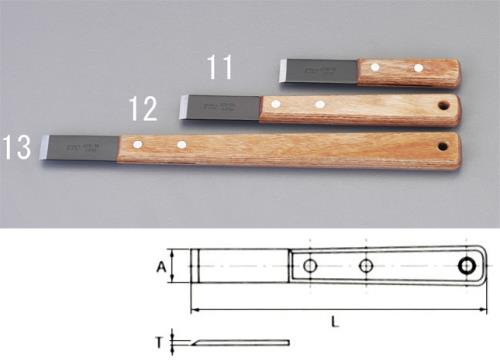 KTC（京都機械工具） 18x180mm [硬鋼刃]スクレーパー KZ3-18A