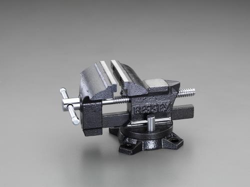 ESCO（エスコ） 115mm ベンチバイス(回転台付) EA525BG-1