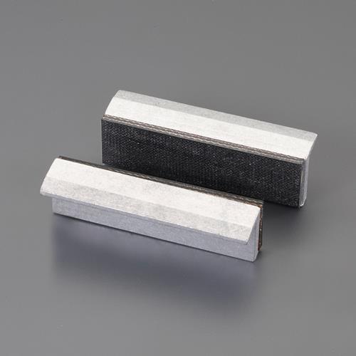 ESCO（エスコ） 100mm バイス口金(ﾗﾊﾞｰ付/2個) EA525XL-2