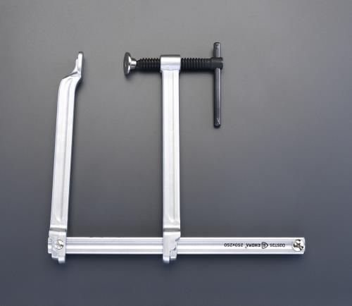ESCO（エスコ） 0-400mm/500mm Ｆ型クランプ(ﾛﾝｸﾞﾘｰﾁ) EA526TX-16A