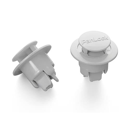 ESCO（エスコ） φ 8.0mm/10mmﾜﾝﾌﾟｯｼｭﾘﾍﾞｯﾄ(ﾊﾟﾝﾛｯｸ/白/10個 EA527CA-21