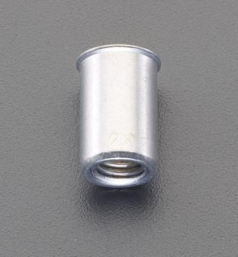 ESCO（エスコ） Ｍ４/0.5-1.5mm ﾌﾞﾗｲﾝﾄﾞﾅｯﾄ(ｱﾙﾐ薄頭/53個) EA527NK-123