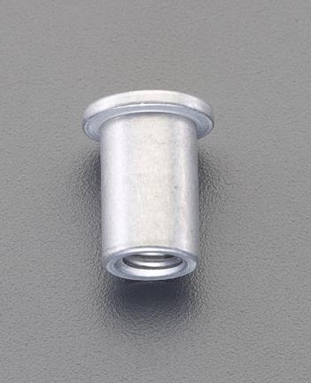 ESCO（エスコ） Ｍ５/1.5-2.5mm ﾌﾞﾗｲﾝﾄﾞﾅｯﾄ(ｱﾙﾐ平頭/47個) EA527NK-27