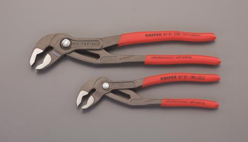 KNIPEX（ｸﾆﾍﾟｯｸｽ） 180mm/250mm ２本組 ｳｫｰﾀｰﾎﾟﾝﾌﾟﾌﾟﾗｲﾔｰ 003120V01